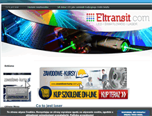 Tablet Screenshot of eltransit.com